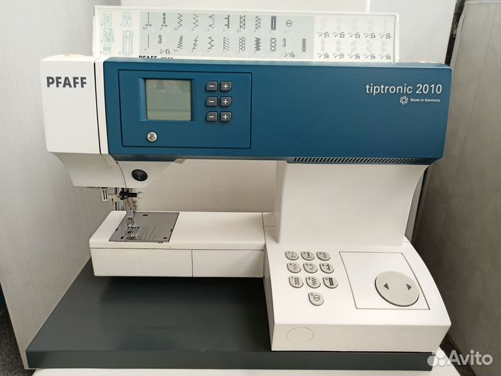 Швейная машина Pfaff Tiptronic 2010 компьютерная