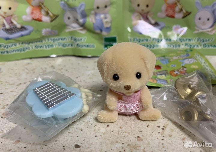 Новые фигурки Sylvanian из пакетиков