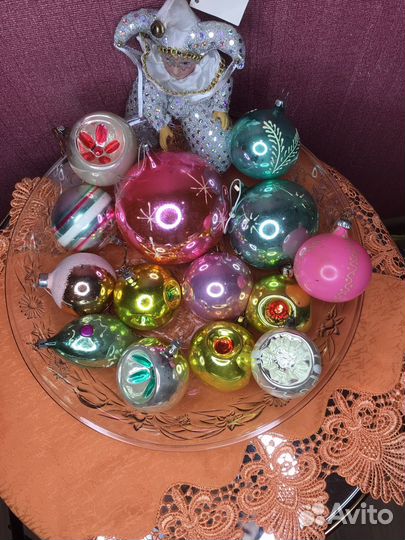 Елочные игрушки СССР советские