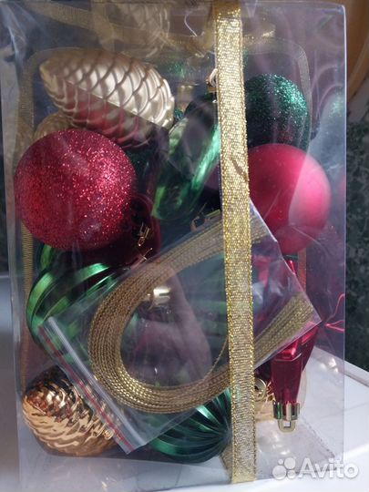 Набор елочных игрушек
