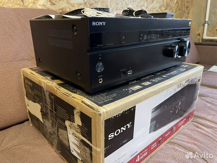 Ресивер sony str-dh 750(bluetooth,nfc,4k,usb)