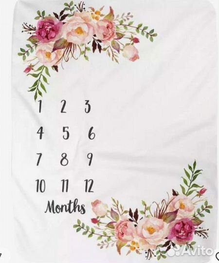 Плед для фотосессии новорожденных