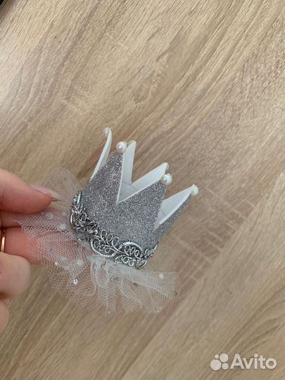 Ободок конфетки, снежинки