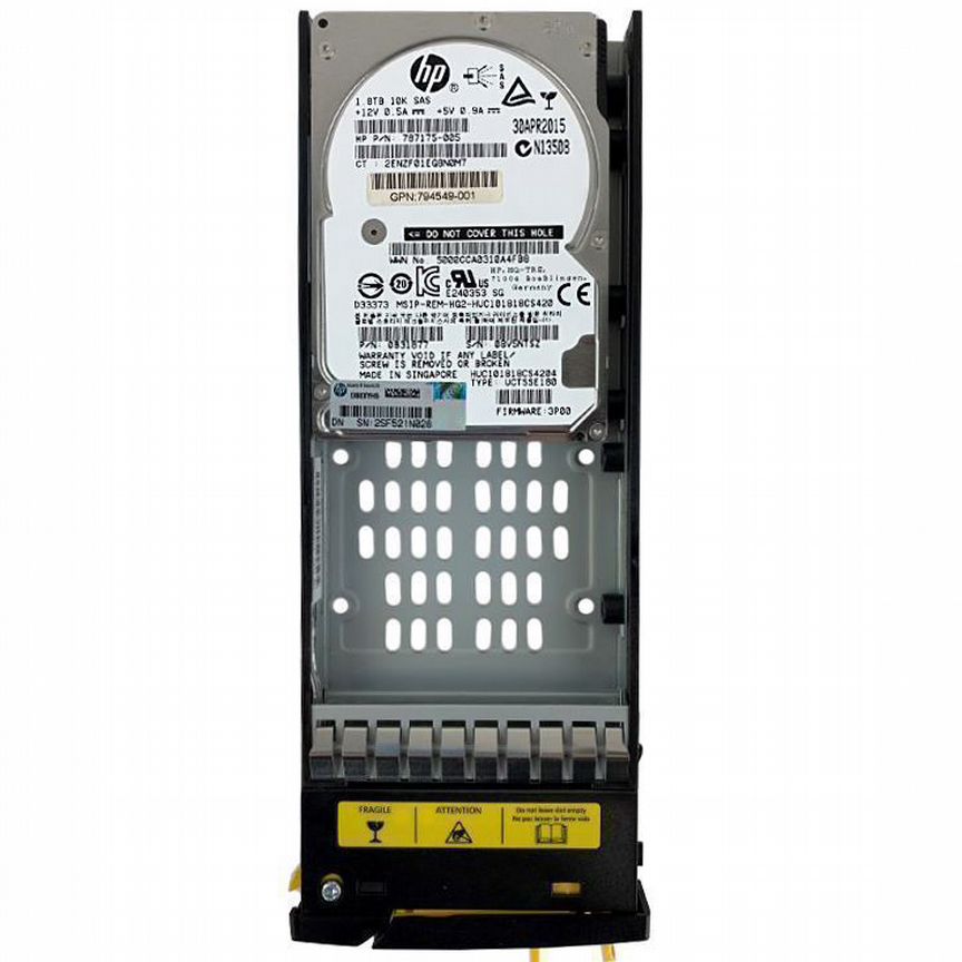 [EG1800JEHMD] Жесткий Диск Hp 1.8tb 3par 840460-001 Sas 2.5 Eg1800jehmd