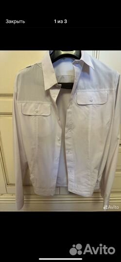 Рубашка белая