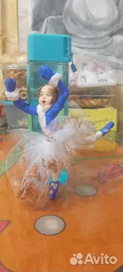 Ватные елочные игрушки