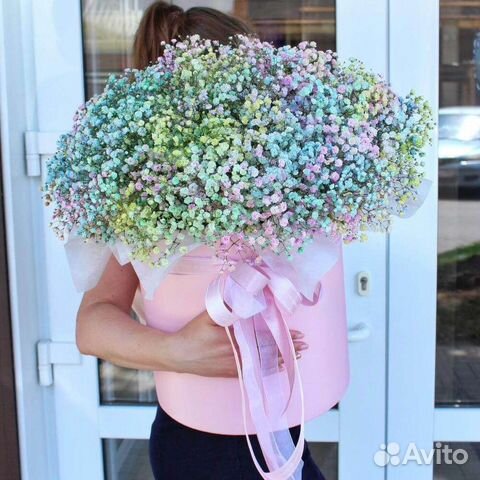 Букеты, композиции из гипсофилы. С доставкой