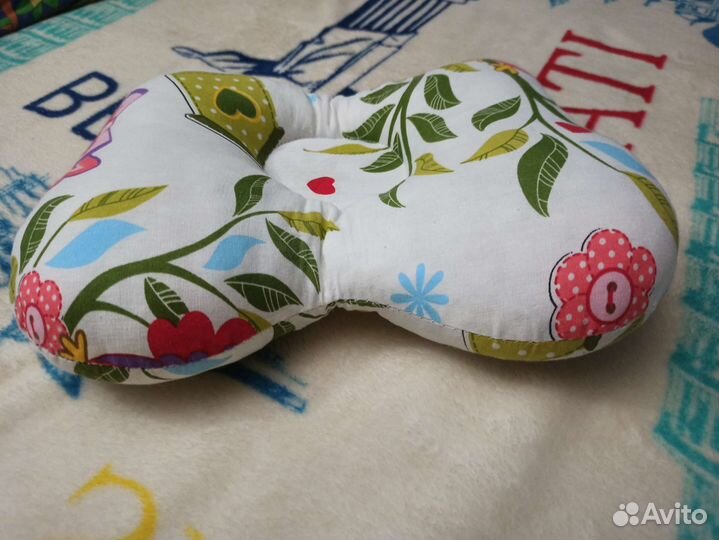 Подушка для новорожденных бабочка