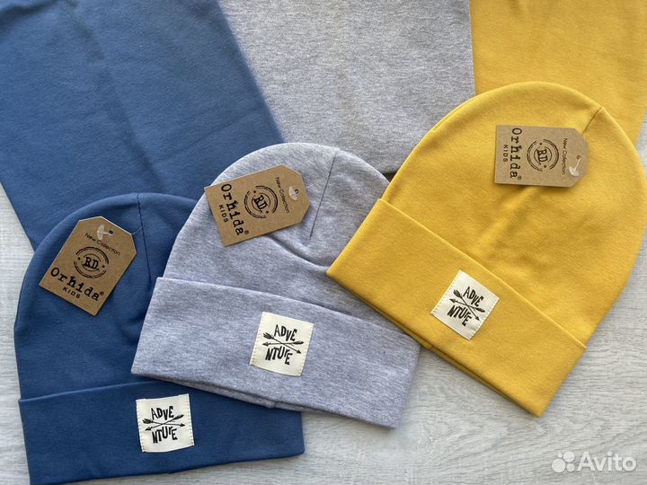 Набор шапка и снуд 3-4. 48-50 для детей новые