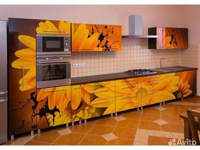 Оклейка кухни, мебели, печать