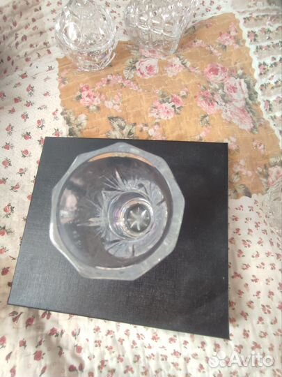 Маленькие вазочки для цветов хрусталь