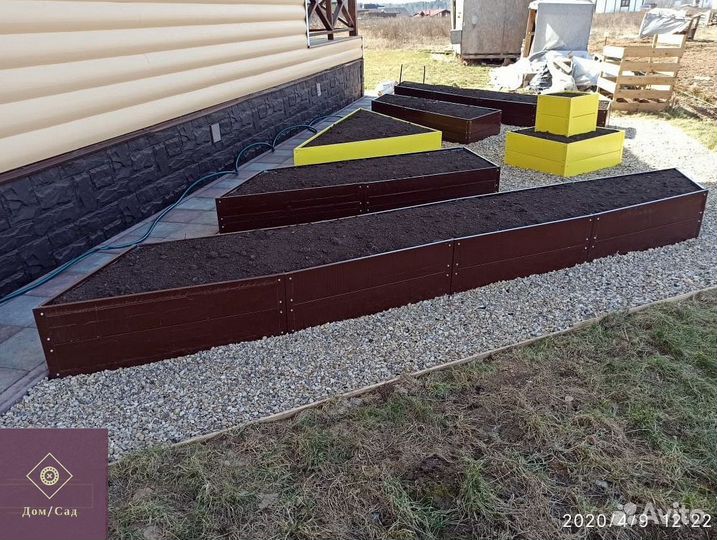 Грядки полимерные