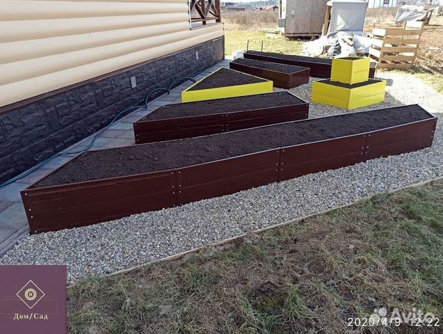 Грядки полимерные