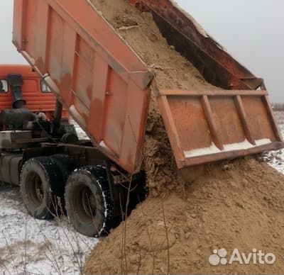 Карьерный песок в день заказа