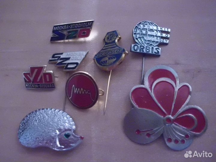 Значки города, Ленин, разное