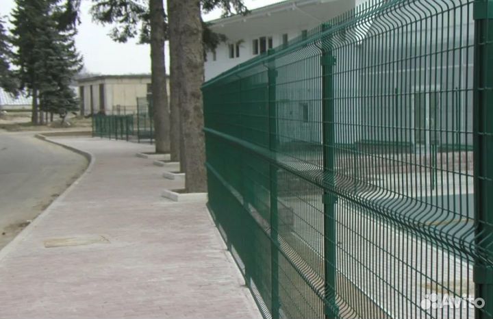 Забор из 3D сетки профессионально под ключ