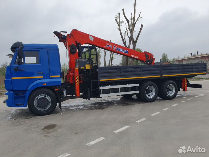 КАМАЗ 65117 с КМУ, 2013