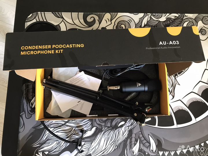 Конденсаторный микрофон maono AU-A03