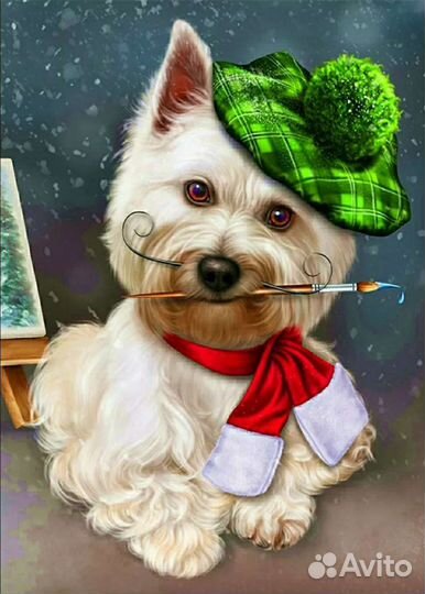 Алмазная мозаика 30*40см без подрамника