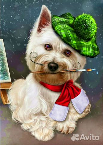 Алмазная мозаика 30*40см без подрамника