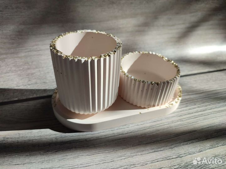 Шикарный набор в ванную комнату/туалетный столик