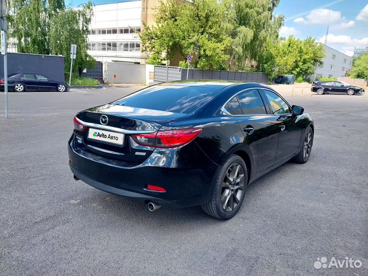 Mazda 6 2.5 AT, 2016, 140 000 км