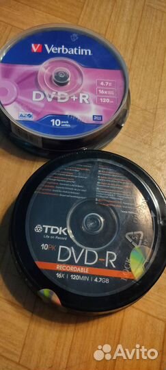 Болванки диски новые DVD-R