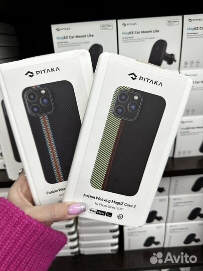 Чехол pitaka Fusion MagEZ 3 для 14 Pro MAX 6.7