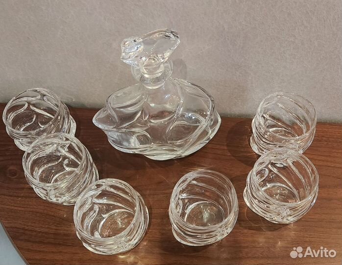 Набор для виски Штоф + 6 стаканов