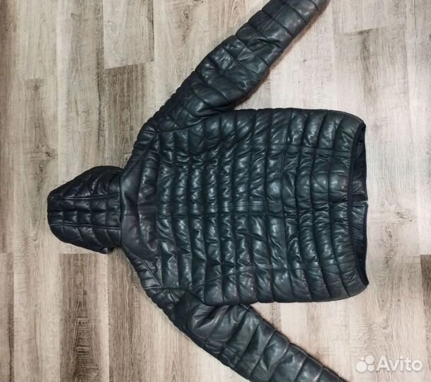 Кожаная куртка мужская зимняя 50 UF4M