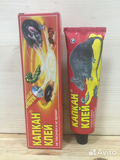 Средство от тараканов и грызунов «Капкан Клей»