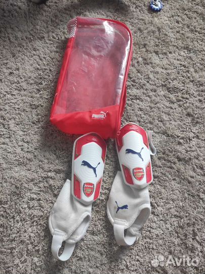 Щитки футбольные puma