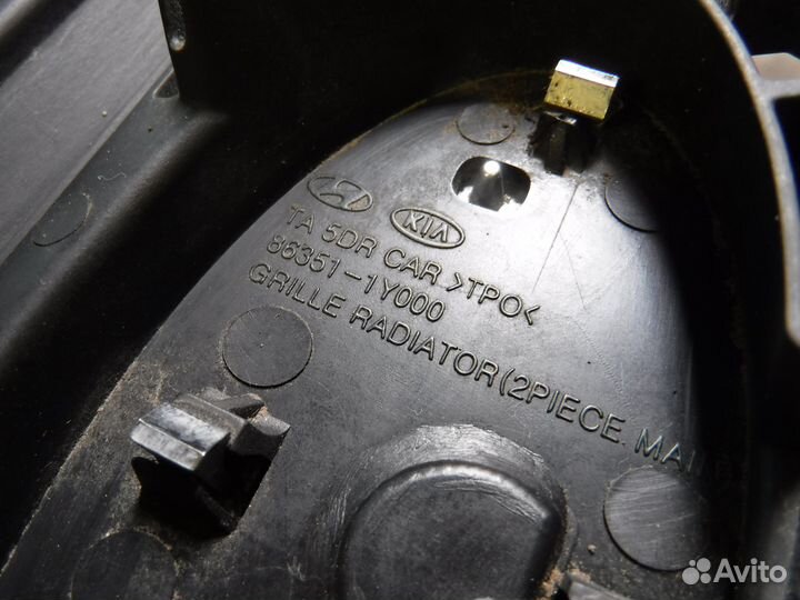 Решетка радиатора Kia Picanto 2 / Киа Пиканто