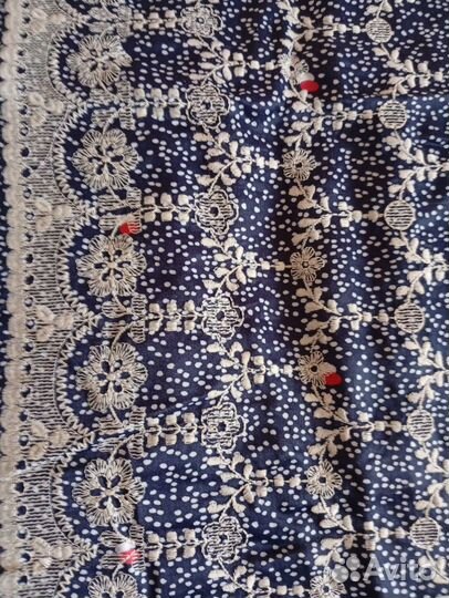 Шёлк ацетатный времён СССР, отрез 3 м х110 см