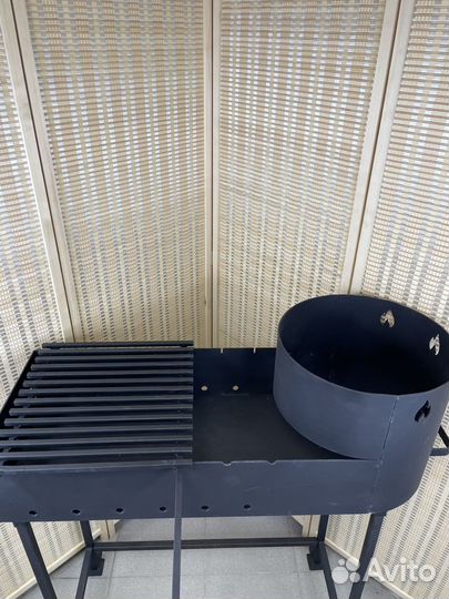 Мангал c подказанником 8-10 литров