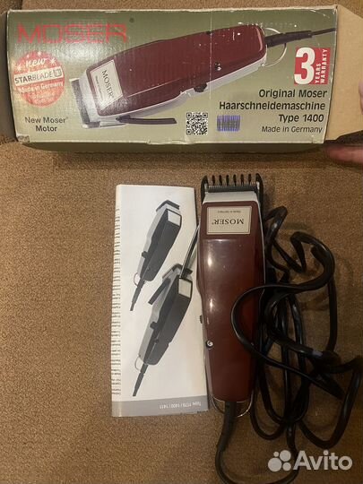 Машинка для стрижки волос moser 1400