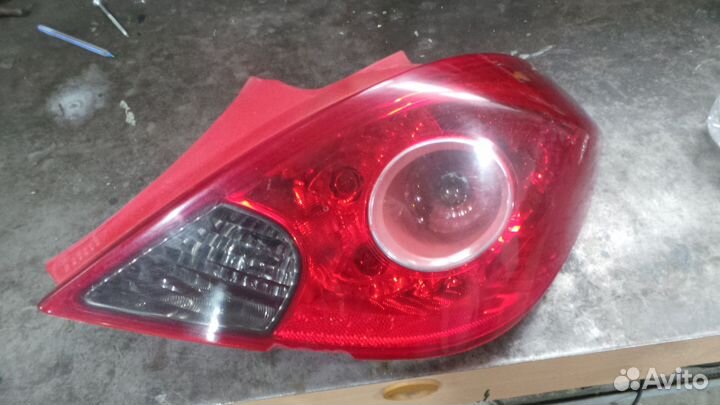 Диски opel corsa d задний фонарь
