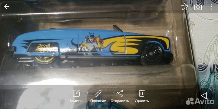Набор коллекционных машинок Hot Wheels Batman 5шт