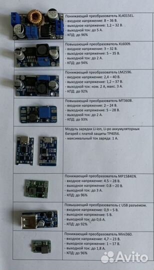 Dc dc преобразователи
