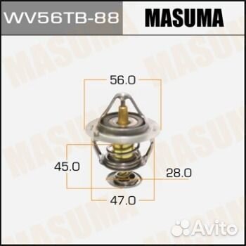 Термостат masuma WV56TB-88 WV56TB88 Masuma
