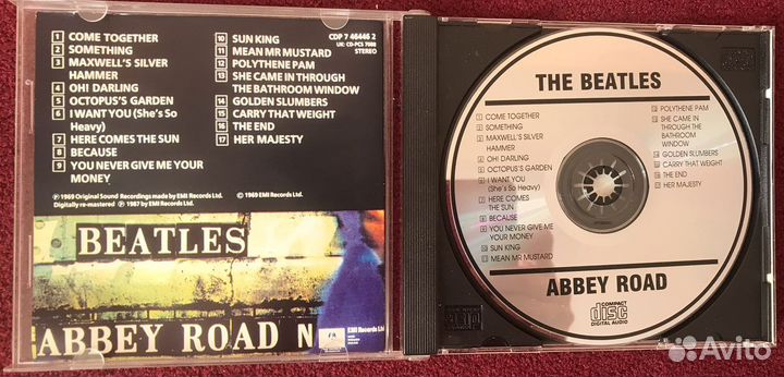 Beatles cd диски