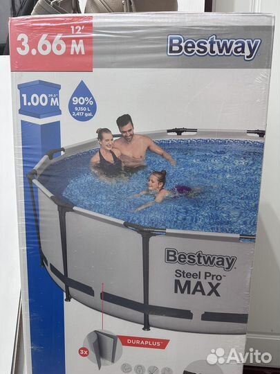 Каркасный бассейн bestway 366*100