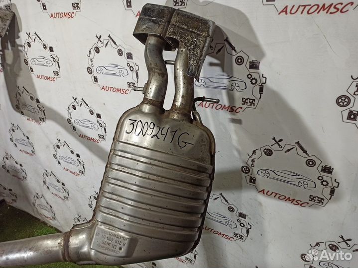 Глушитель Mercedes CLS 63 C218 AMG A2184900001