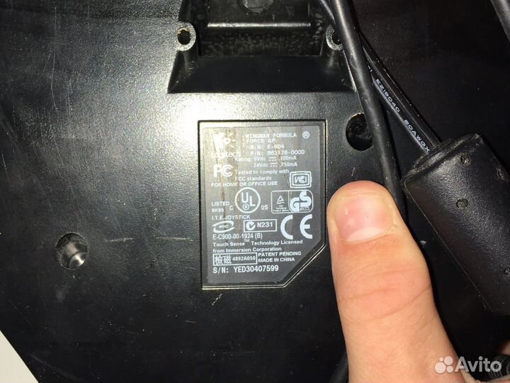 Игровой руль logitech