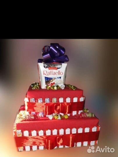 Сладкие букеты из конфет