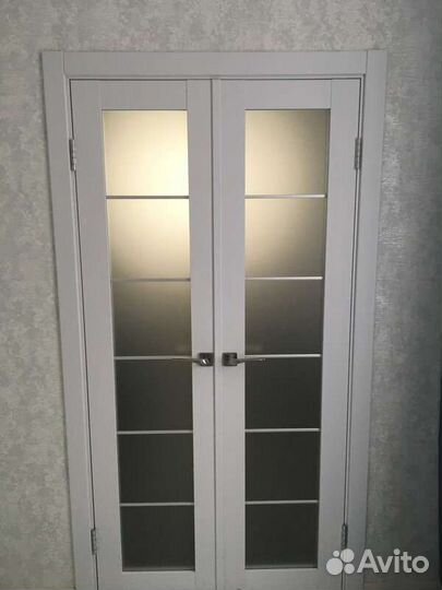 Дверь межкомнатная двухстворка