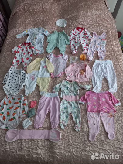 Вещи для новорожденных пакетом