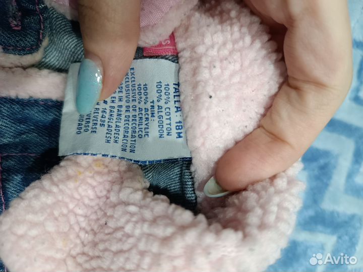 Джинсовая куртка для девочки