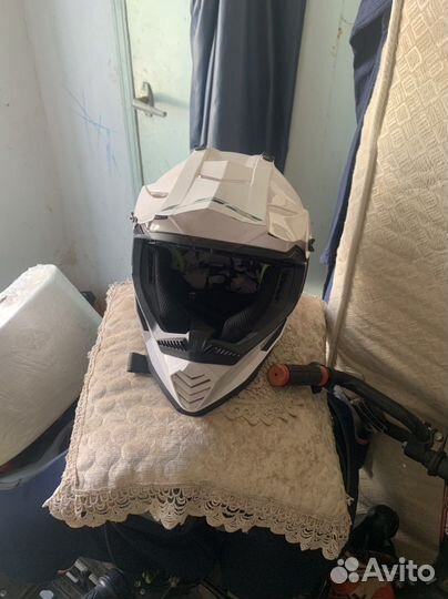 Детский мото шлем