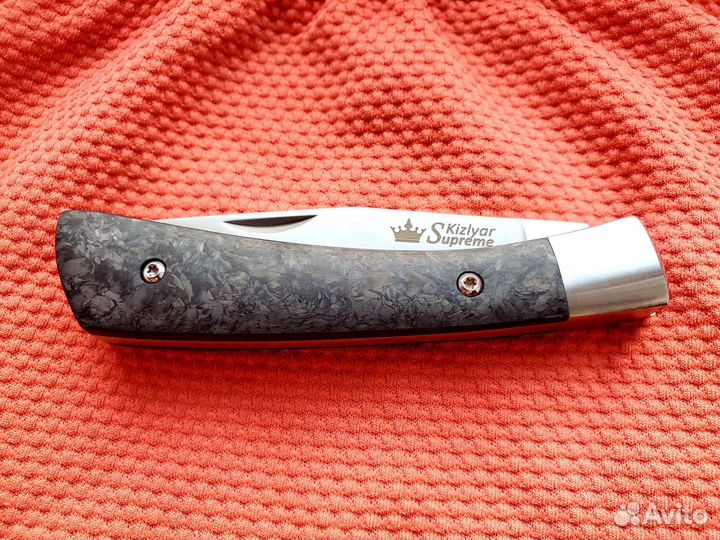 Нож Kizlyar Supreme Gent CPM S35VN Carbon Новый
